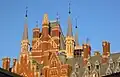 Faîte, ancien Midland Grand Hôtel, St. Pancras Station (1866-76)