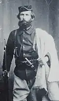 Mihal Grameno&nbsp;(en) (1871-1931), insurgé albanais né à Korçe