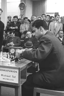 Mikhaïl Tal en 1960.