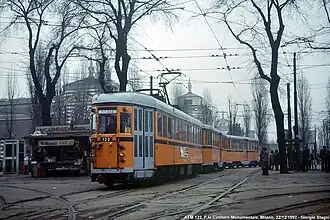 Rames de tramway ATM de Milan séries 240-269