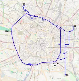 Image illustrative de l’article Trolleybus de Milan