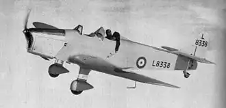 Vue de l'avion.
