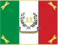 Drapeau militaire de la République romaine (révolutions de 1848).