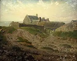 Le Prieuré de Vauville par Jean-François Millet.