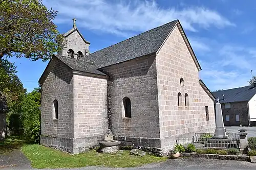 Vue du chevet.