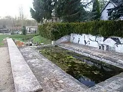 Le lavoir de la rue de Melun.