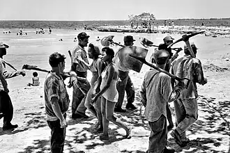 Playa Larga en 1962