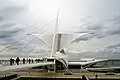 Brise-soleil amovible, Quadracci Pavilion, Milwaukee Art Museum.