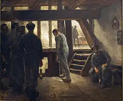Mineurs (avant la descente), Constantin MeunierMusée Meunier.