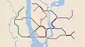 Carte de New York