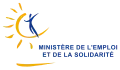 Logo du ministère de l'Emploi et de la Solidarité (volet Santé) de juin 1997 à 1999.