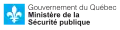 Logo du Ministère de la Sécurité publique de 1989 à juin 1999.