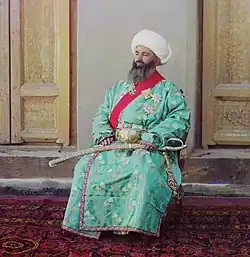 Koush-Beggi, ministre de l'intérieur, Boukhara, entre 1905 et 1915