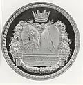 Mariage du roi roi Gustave V et de la reine Victoria (revers)