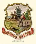 Armoiries illustrées de 1876.
