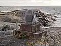 Stéle sur l'île Nordre Bjørnsund