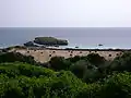 Côte sud de l’île.
