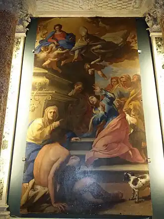 Massimo Stanzione, Miracle de la femme folle