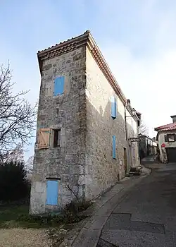 Maison étroite.