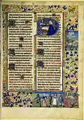 Danse de paysans et apparition aux bergers, f.21