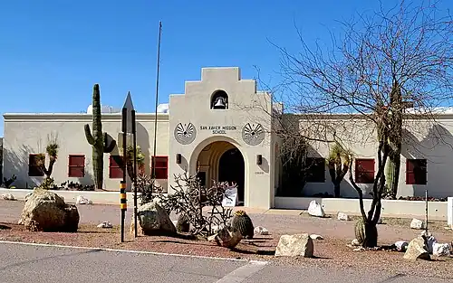 L'école de la mission.
