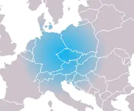 L'Europe centrale et ses contours flous.Les données suivantes diffèrent selon la définition retenue :