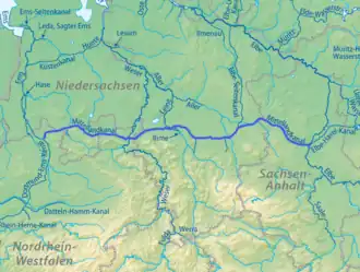 Tracé du canal