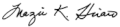 Signature de Mazie Hirono