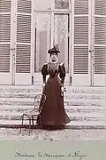 La marquise d'Aligre.