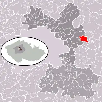 Localisation de Mochov