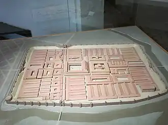 plan et murs d’Argentoratum
