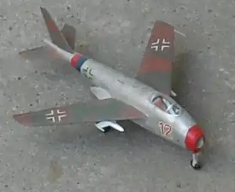 Vue de l'avion.