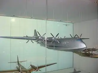 Vue de l'avion.