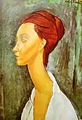 Portrait de Lunia Czechowska (1919), collection privée