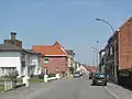 Moerbeke, vue de rue.