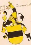 Blason de Meurs.
