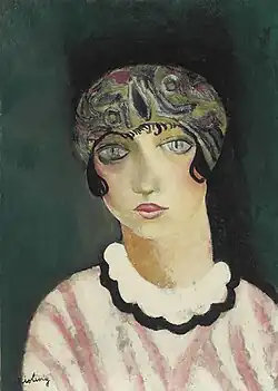 Kiki de Montparnasse, huile sur toile de Moise Kisling (1925)