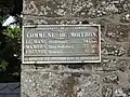 Plaque de cocher.