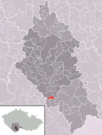 Localisation de Mokrý Lom