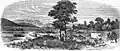 Moldavie, les bords du Pruth par Michel Bouquet vers 1840.