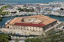 Le Lazzaretto (Mole Vanvitelliana) de Luigi Vanvitelli