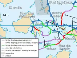 Image illustrative de l’article Plaque de la mer des Moluques