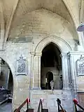 1re&nbsp;travée, élévation sud.