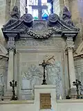Retable, corps central.