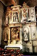 Retable nord du XVIIe siècle.