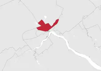 Carte de la circonscription