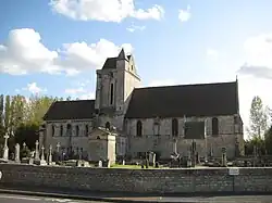 La façade nord.