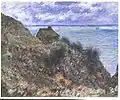 La Maison du pêcheur, temps couvert, 1882, Claude Monet.