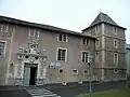 Entrée du sanctuaire de Notre-Dame de Garaison.