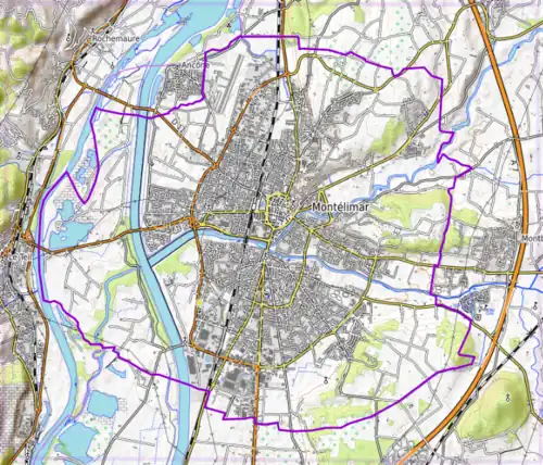 Carte topographique